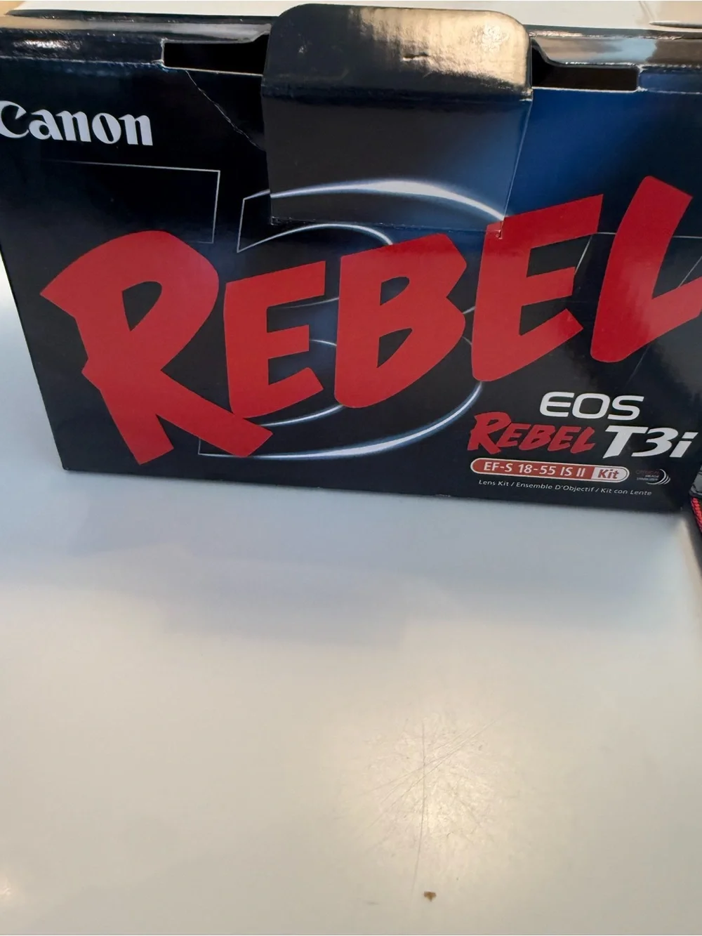 Canon Rebel T3i Box